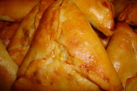 Фото к рецепту: Учпочмак– татарское блюдо