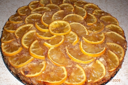 Слоеный пирог "лимончик"