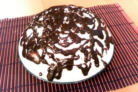 Фото к рецепту: Торт без выпечки "шоколада много не бывает"