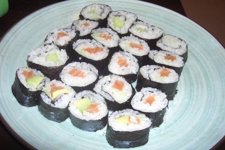 Фото к рецепту: Нори суши