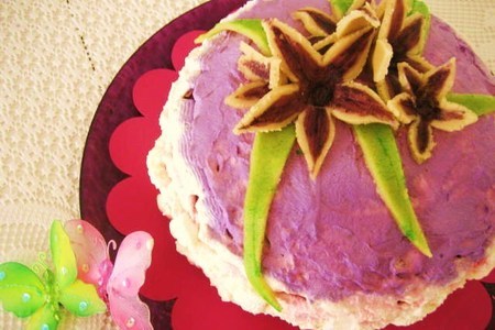 Фото к рецепту: Торт лилия