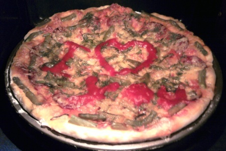 Фото к рецепту: Пицца по заказу  любимого