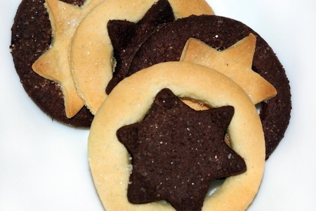 Фото к рецепту: Печенье "звезды"