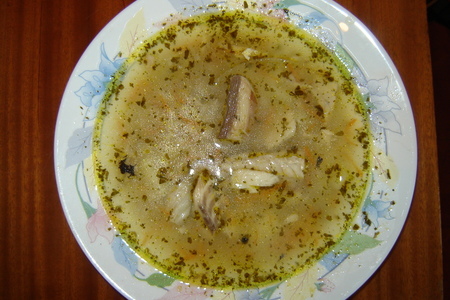 Фото к рецепту: Рыбный суп из скумбрии