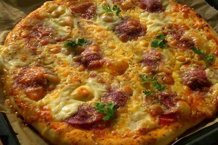 Фото к рецепту: Пицца"маргарита"