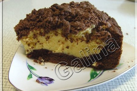Фото к рецепту: Творожный пирог (щипаный пирог)