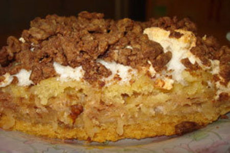 Фото к рецепту: Яблочный пирог "штирлиц"