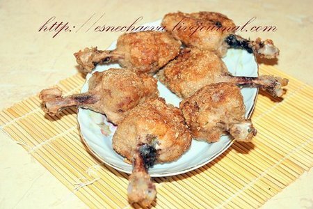 Фото к рецепту: Куриные котлетки на косточке