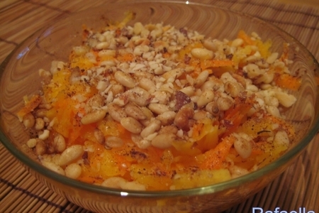 Фото к рецепту: Салат-десерт с манго