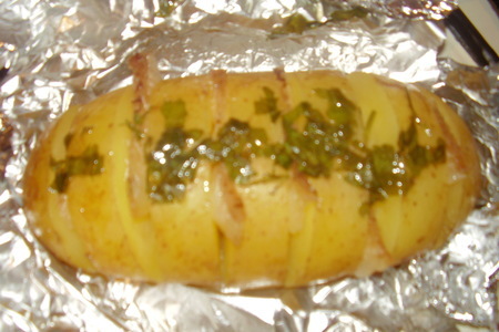 Фото к рецепту: Картофель с салом