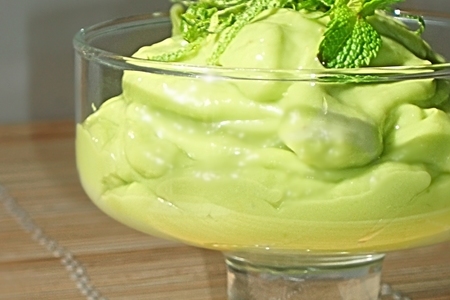 Фото к рецепту: Десертный крем из...авокадо