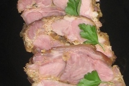 Фото к рецепту: Мясо в горчичном маринаде