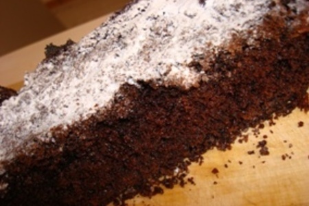 Фото к рецепту: Шоколадный кекс с кабачком