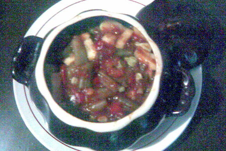 Фото к рецепту: Хек, запеченный в горшочке, с овощами