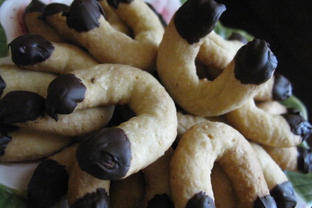 Фото к рецепту: Печенье " подковки на счастье "