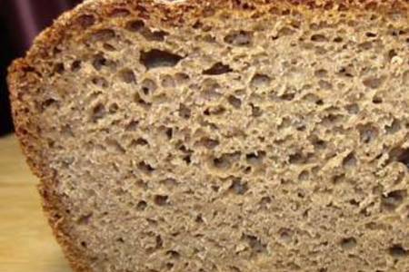 Фото к рецепту: Настоящий ржаной хлеб