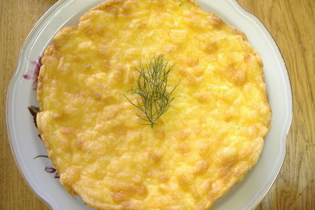Фото к рецепту: Картофельное суфле с сыром чеддер
