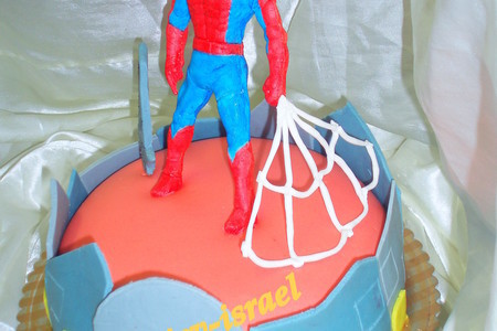 Торт spider-men