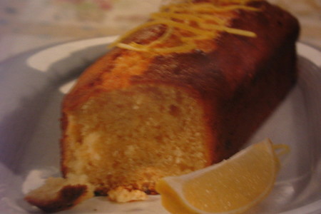 Фото к рецепту: Лимонный кекс