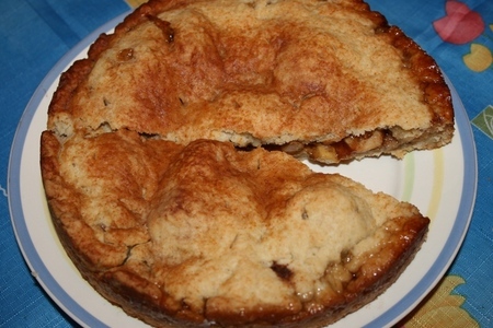 Фото к рецепту: Пирог с яблочной начинкой
