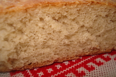 Фото к рецепту: Хлеб домашний "у мюллера под колпаком"