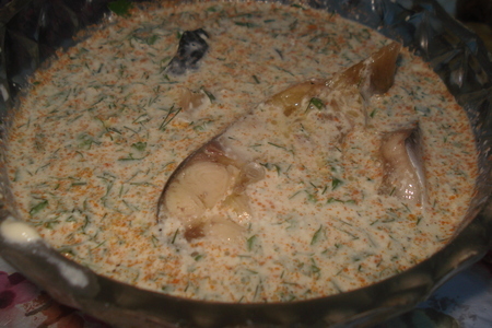 Фото к рецепту: Рыба в майонезе