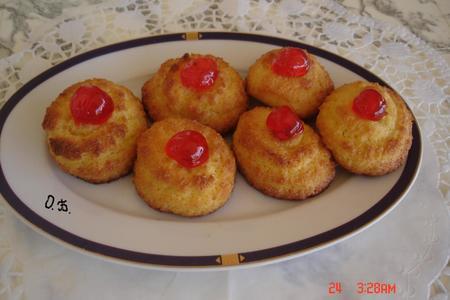 Фото к рецепту: Индокаридо -печенье с кокосовой стружкой