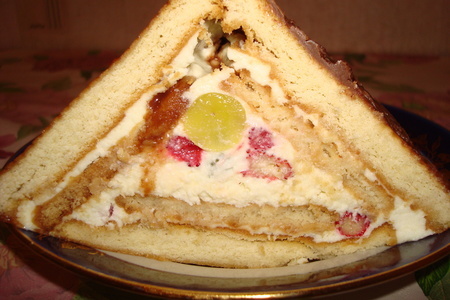 Фото к рецепту: Торт "шалаш"