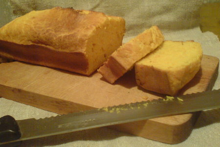 Фото к рецепту: Бездрожжевой хлеб с тыквой