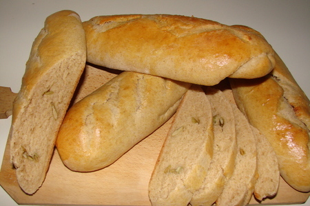 Фото к рецепту: Хлеб на французский мотив