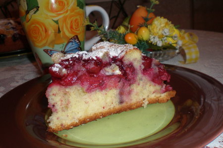 Фото к рецепту: Венский вишневый пирог