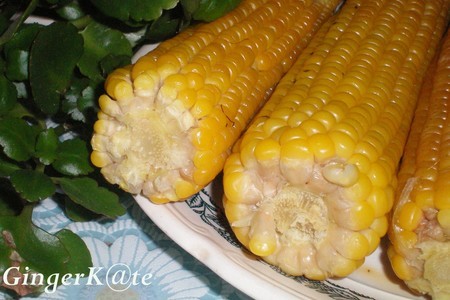 Фото к рецепту: Кукуруза запеченая