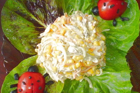 Фото к рецепту: Нежный салатик