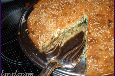 Фото к рецепту: Пирог для сыроедов и сыроежек