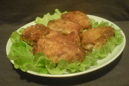 Фото к рецепту: Куриное филе в кунжутной панировке