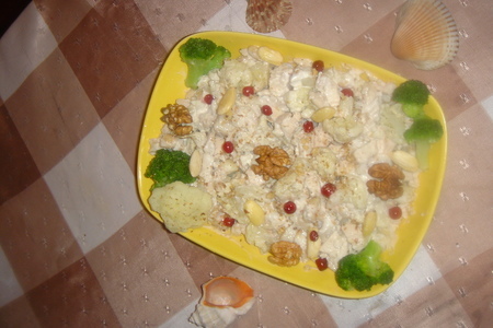 Фото к рецепту: Белый салат