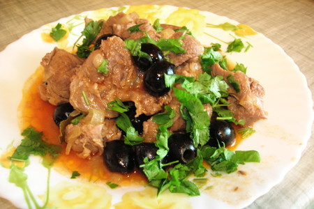 Фото к рецепту: Рагу из баранины по-гречески