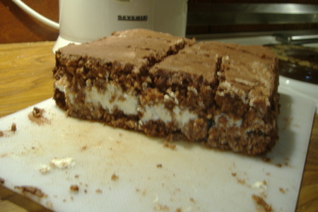 Шоколадно-кокосовый торт