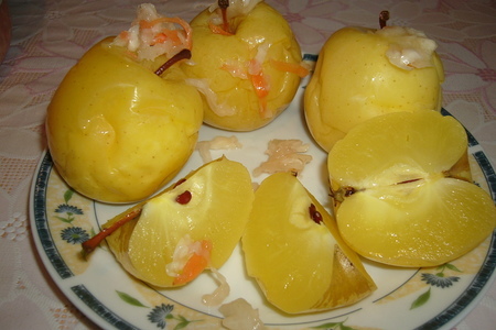 Фото к рецепту: "яблоки мочёные " от хопёрских казаков