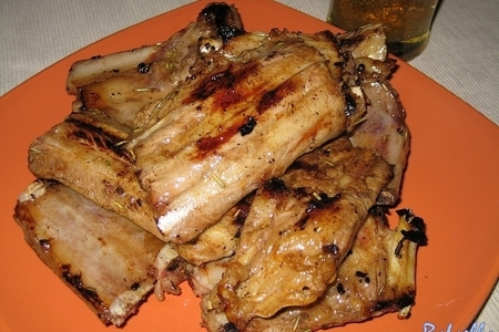 Фото к рецепту: Свиные ребрышки