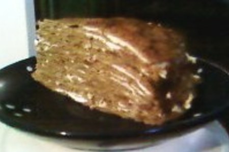Фото к рецепту: Торт из печеночных блинчиков
