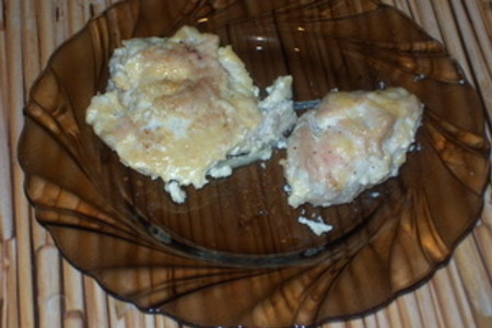 Фото к рецепту: Курица в сливочно-сырно-горчичном соусе (2в1)