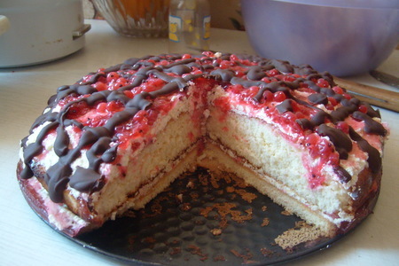 Фото к рецепту: Мой первый торт