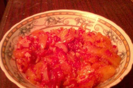 Фото к рецепту: Тыква в томатном соусе
