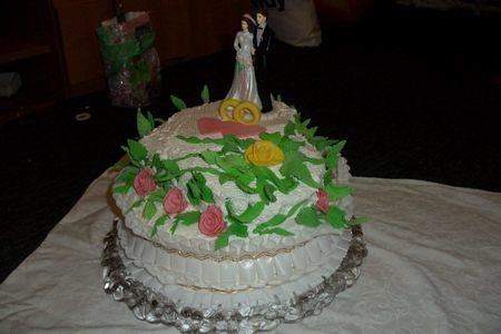 Фото к рецепту: Свадебный торт