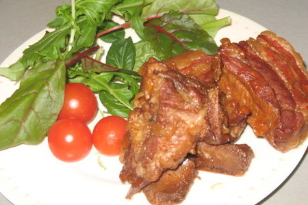 Фото к рецепту: Свиные ребрышки в карамельном соусе