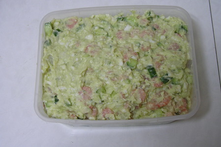 Фото к рецепту: Креветочный салат