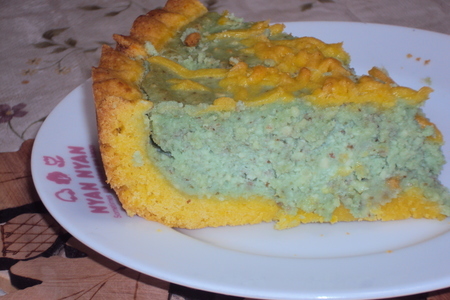Фото к рецепту: Пирог с творогом "забава"