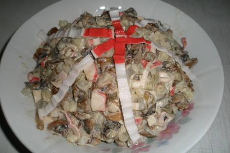 Фото к рецепту: Салат от лены петрунькиной