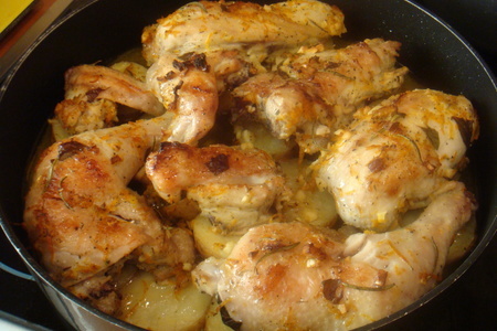 Фото к рецепту: Курица по-мароккански